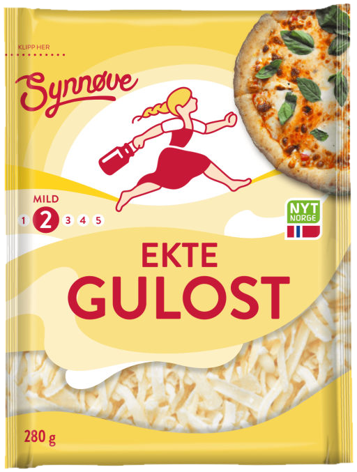Gulost Grovrevet 280g Synnøve