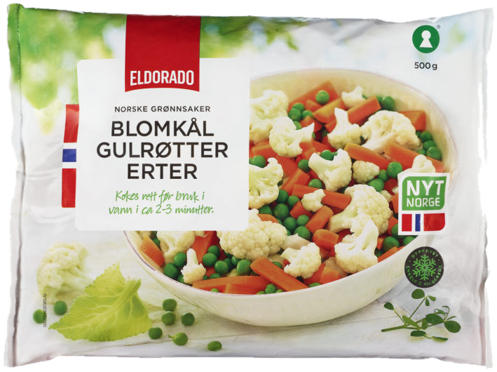 Blomkålblanding 500g Eldorado