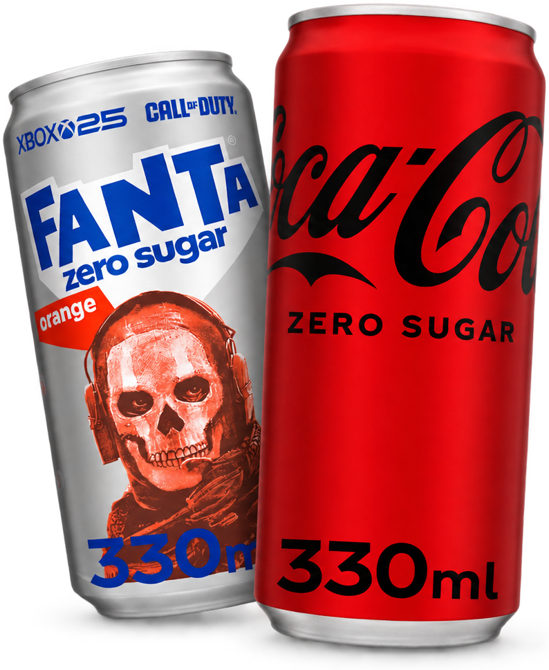 20 for 119kr på Cola og Appelsinbrus