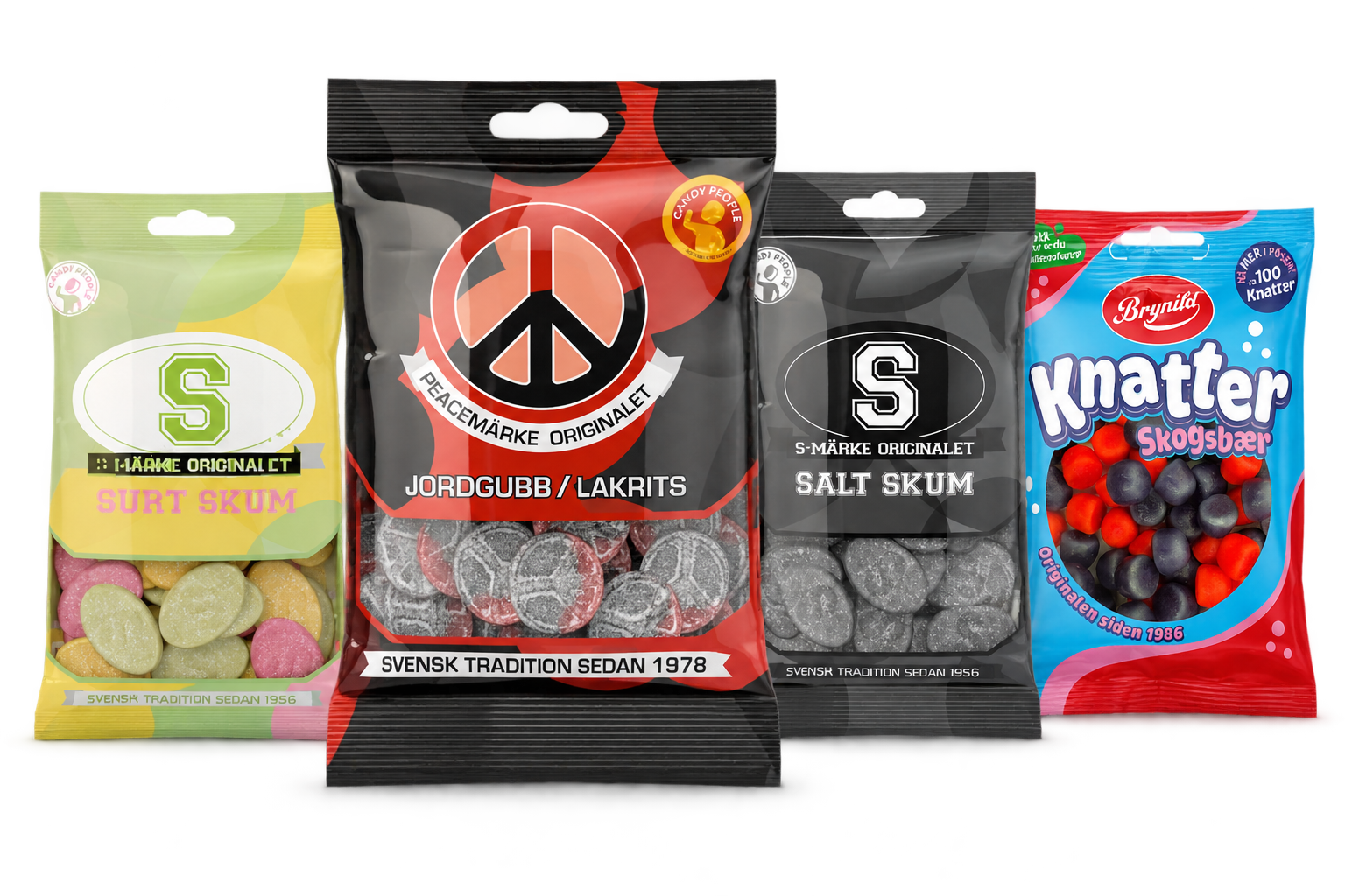 Peacemerke Jordbær&Lakris 80g Jamtgott