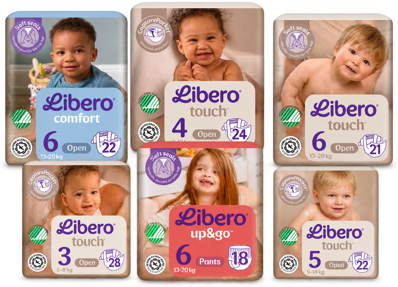 Libero Up&Go Str.6 18stk
