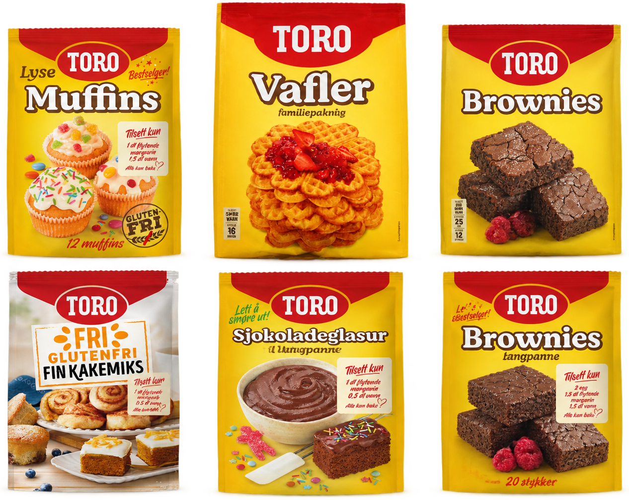 -40% på Toro bakemixer